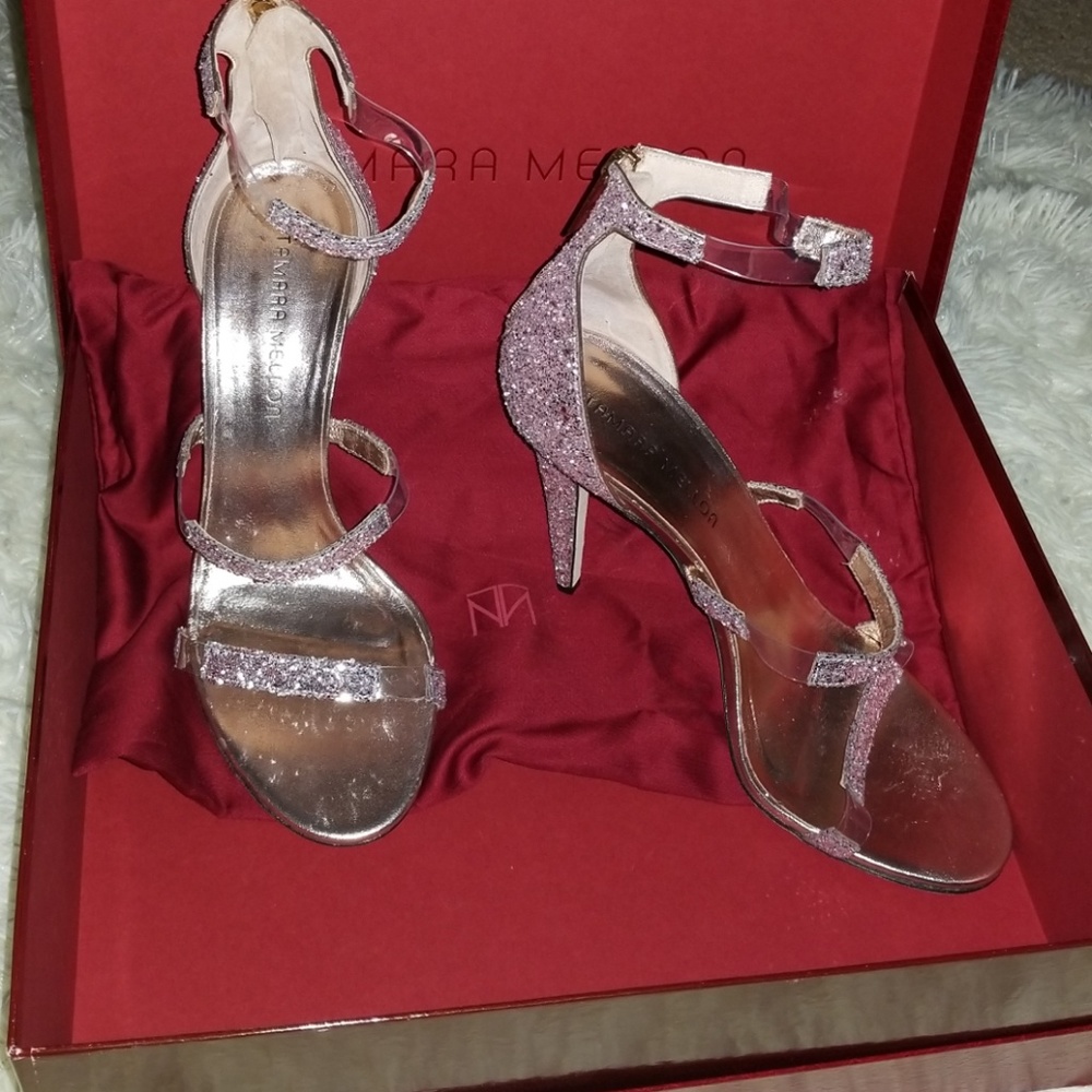 ❤️ AUTHENTIC TAMARA MELLON❤️ front line glitter - Picture 6 of 8
